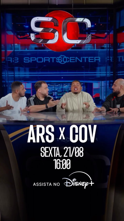 Alô, mãe! Agora somos da Tropa do Mickey 🐭

É isso mesmo que você leu. Agora vamos reagir toda semana aos jogos ao vivo da ESPN e Disney+.

Então dia 21/08 quero ver geral brotando no Disney+ para acompanhar a estreia da Premier League: Arsenal x Coventry.

#LucasTylty #Rennan #Zz #GolDoRayo #ElBarba