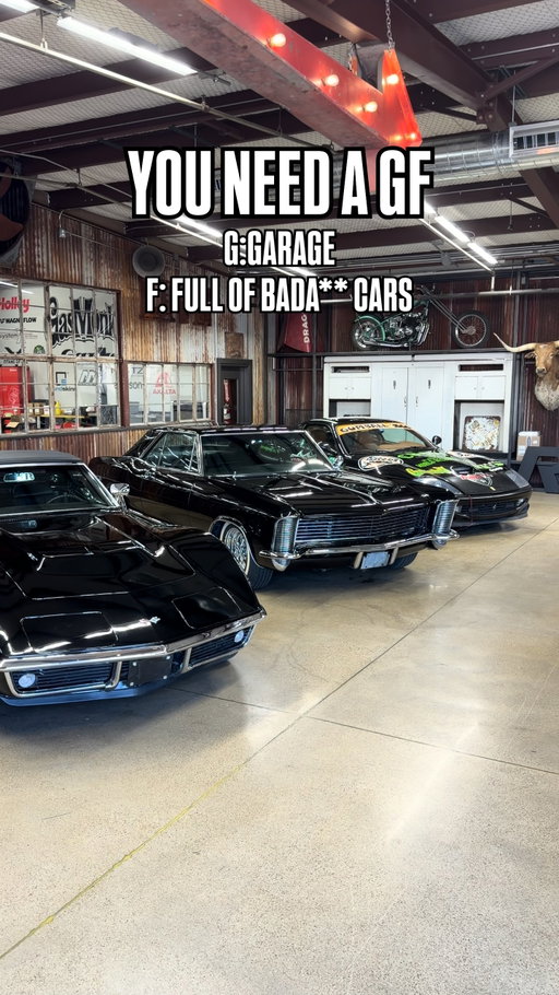 We're just saying, it'll be good for your mental health!

#gasmonkeygarage #richardrawlings #cars #classiccars #fastnloud