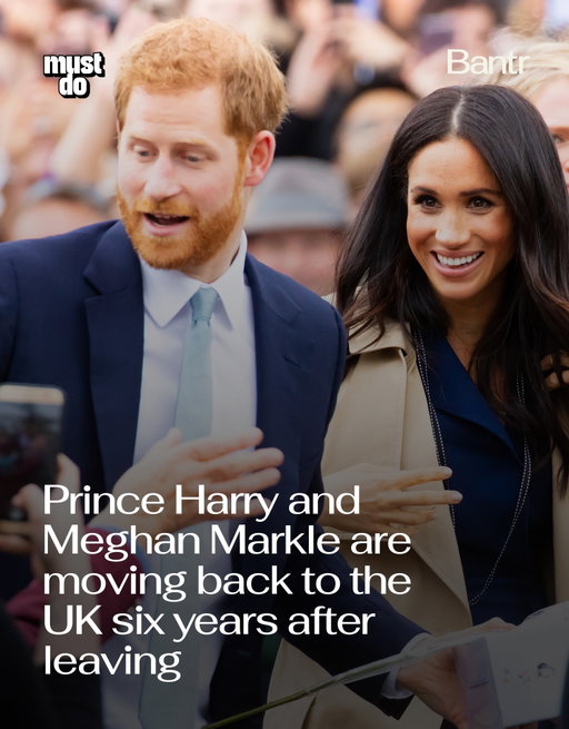 Six years after one of the most dramatic royal departures in modern history, the Sussexes appear to be heading home.

According to reports from the Telegraph, Newsweek and The Guardian, the Duke and Duchess of Sussex are expected to relocate with Prince Archie, 7, and Princess Lilibet, 5, later this month. Their children are reportedly enrolled to begin school in Britain in September.

The family is expected to live at a non-royal residence outside London while retaining its homes in Montecito, California, and Portugal.

The move follows a family reunion last month at Highgrove, and King Charles was reportedly informed of the couple’s plans on Sunday. 

Prince William and Kate were also reportedly told.

It would mark a major reversal for Harry, who said last year that he couldn’t see a scenario in which he would bring his family back to the UK because of concerns over security. 

Their return is not expected to change Harry and Meghan’s status as private individuals or restore their roles as working royals.

By the way, we have a weekly newsletter rounding up the biggest stories so you don’t have to. One newsletter. Once a week. Link in bio.

Media via Shutterstock 

#readbantr #mustdolondon #royalfamily