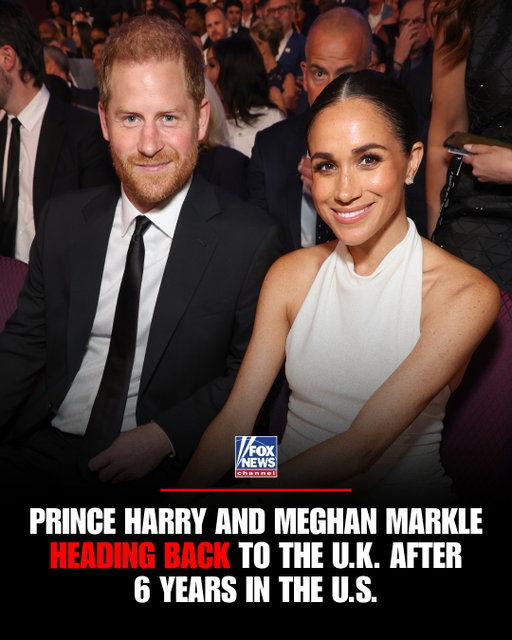 BREAKING: Harry and Meghan are packing their bags and heading back to the U.K.

6 years after walking away from royal life, the Sussexes plan to leave California later this month for a private residence outside London, according to multiple reports. 

Archie, 7, and Lilibet, 5, are set to start at a British school in September.

King Charles has reportedly been informed and welcomes the chance to spend more private time with the family, following a July reunion that marked his first time seeing his grandchildren in person in more than four years.

But this is not a royal comeback. Harry and Meghan reportedly have no plans to return as working royals.

Read more at the link in our bio.