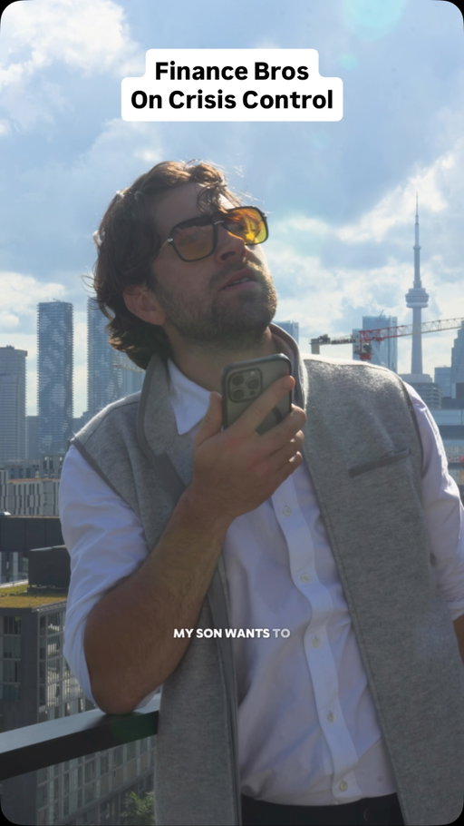 This is serious business. 🚁📉💵

📹: @naveedkovalchuk