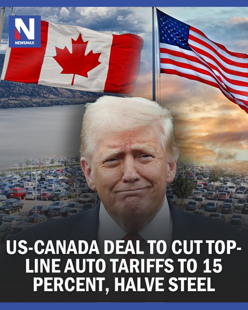 A U.S.-Canadian trade deal ‌still under negotiation is expected to cut President Donald Trump's top-line tariff rates on Canadian-built cars and trucks ‌to 15% from ​25% and halve the top-line tariff rates on Canadian ⁠steel and aluminum to 25%. Link in bio.
