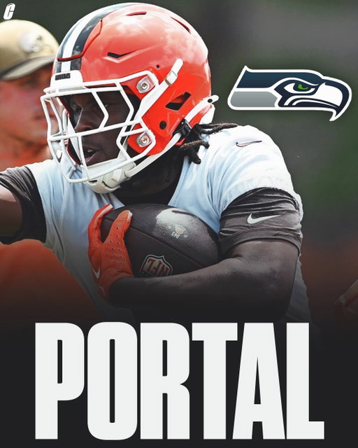 Former Browns & Seahawks RB TJ Harden plans to enter the NCAA transfer portal after getting a TRO for a 5th year of eligibility 👀

(Via Pete Nakos)