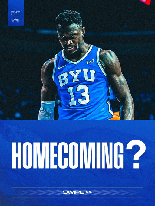Keba Keita is in the transfer portal and could be back in Provo? A proven center in CBB back on the roster 👀

(📸 @byumbb )
•
•
•
#gocougs #byufootball #byu #gocougs🤙 #byumbb
