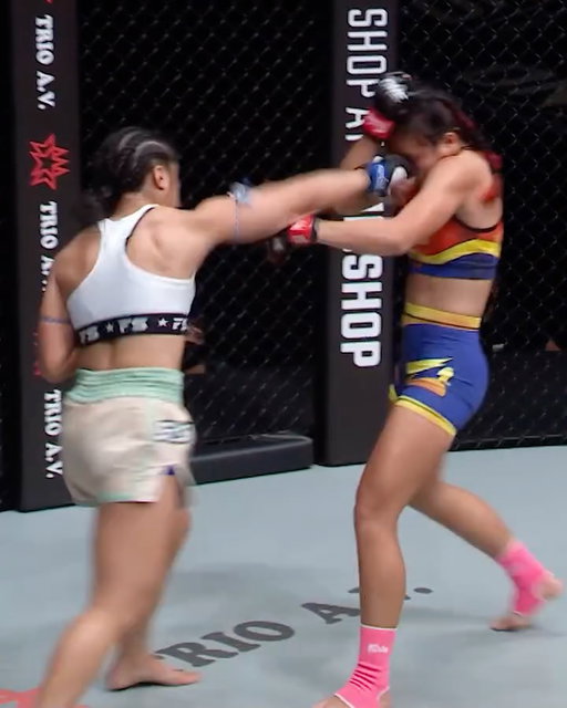 Jackie Buntan's ONE debut against Wondergirl was SPECTACULAR 🤩 @jackiebuntan