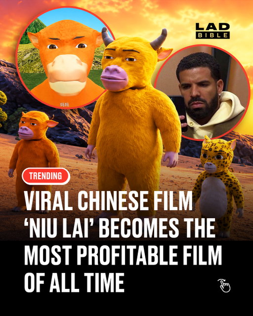Now THAT is a return on investment 🤯⁠
⁠
Niu Lai is reportedly the most profitable film ever made relative to its budget, grossing more than $3 million after being made for just $200.⁠
⁠
That means the film reportedly earned more than 15,000 times its production budget at the box office.⁠
⁠
Proof you don’t always need a Hollywood sized budget to make serious money 🎬⁠
⁠
#Movie #Meme #LADbible
