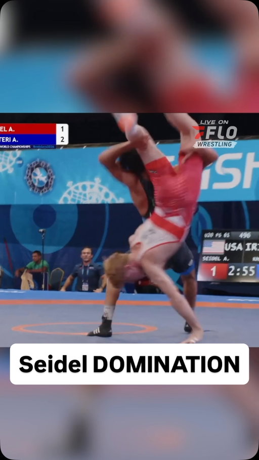Aaron Seidel opened up his U20 World Championships with a 15-4 tech over returning U20 world silver Ahora Khateri 💪

Watch all the action from U20 Worlds live on FloWrestling!
