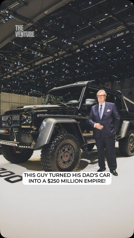 This guy turned his dad’s car into a $250 million empire!

In 1977, Bodo Buschmann is 22 and working at his father’s Mercedes dealership in Germany. 

Bodo loves Porsches, but his father hates them, so he has to drive a Benz to keep his job. 

So he starts taking it apart, swapping the engine and reworking the suspension until his S-Class is faster than any Porsche on the lot. 

A customer spots it and wants one built exactly the same.

So Bodo registers the company, names it BRABUS, and starts taking orders. 

By 1984 rental giant Sixt orders 200 BRABUS-tuned cars in a single deal, and he builds a factory straight off the autobahn. 

Then in 1999 Mercedes buys AMG, and every independent tuner in Germany loses their edge.

✓ Sees what everyone misses while AMG sticks to a few specs picked by management

✓ Becomes the only shop on earth where customers build a truly custom Mercedes with zero limits

✓ Hits 330 km/h that same year with their E V12

✓ Enters the Guinness Book of Records as the fastest production sedan on the planet

Forced to drive a Benz → tears it apart to beat Porsches → a customer wants one → 200-car Sixt order → AMG kills off the tuners → he goes fully custom instead → 100 countries and $250 million a year.

Sometimes you win by offering the one thing the giant refuses to: no limits.

#Business #BRABUS #Automotive #Success #Entrepreneur