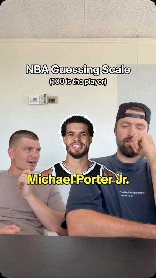 Guess the player using a scale neither one of us quite understand hahaha