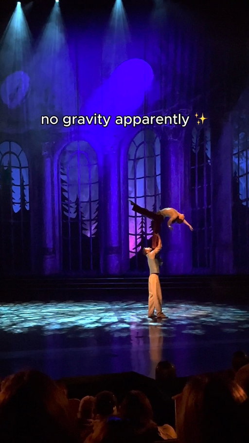 Just casually doing the impossible 🙂‍↕️ @cirquedusoleil.drawntolife 

This is what makes Drawn to Life the ultimate Disney Springs experience. Every moment feels magical! ✨

#CirqueduSoleil #Circus #acrobaticsgymnastics  #LiveEntertainment