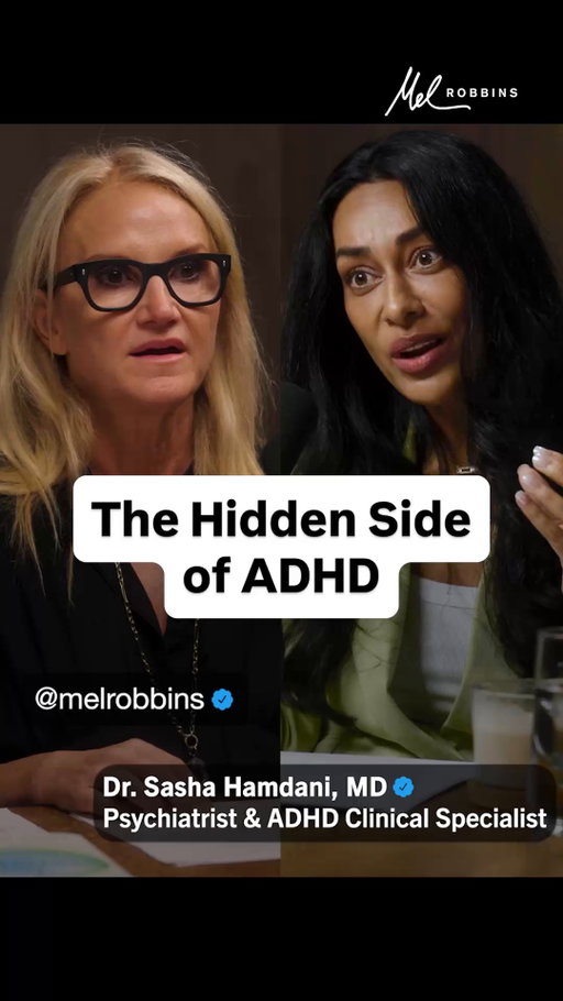 When Dr. Sasha Hamdani explained these symptoms of ADHD, everything clicked for me.

In this episode of The Mel Robbins Podcast, Dr. Hamdani (@thepsychdoctormd), a board-certified psychiatrist and leading expert on ADHD, explains why ADHD is so much more than difficulty paying attention.

Comment “ADHD” and I’ll DM you the link to the full episode.

For decades, I thought the anxiety and emotional overwhelm I experienced were separate from my ADHD.

But Dr. Sasha explains that ADHD, at its core, is a regulation issue.

Yes, it can affect attention. But it can also affect emotions.

That feeling where you’re so overwhelmed, so flooded, so consumed by guilt or shame or stress that you can’t function?

That can be ADHD too.

And if you’ve ever felt like you’re a “hurricane” inside, this conversation may explain so much.

🎧 “The ADHD Doctor: How to Focus, Stop Procrastinating, Manage Your Emotions, & Feel in Control”

Listen on Spotify, Apple Podcasts, or YouTube - search “Mel Robbins Podcast Sasha Hamdani”