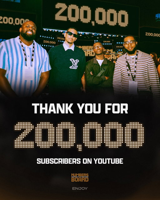 Thank you for helping us reach 200K subscribers on YouTube! 🙌🎉

We couldn’t have done it without you. Make sure to like, subscribe, and follow us everywhere as we continue to grow! 
❤️