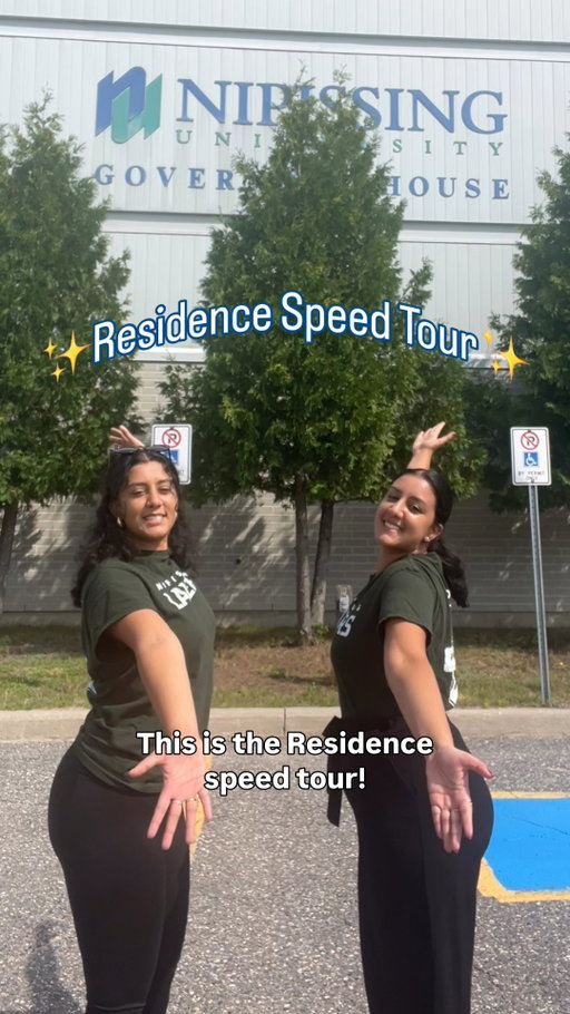 Speed Tour of NU Residence 🏃‍♀️💨 Get a glimpse of your NU Home with help from our student staff! 🏠👀

#MyNUHome #NipissingUniversity #ResidenceLife #SpeedTour #LivingOnCampus
