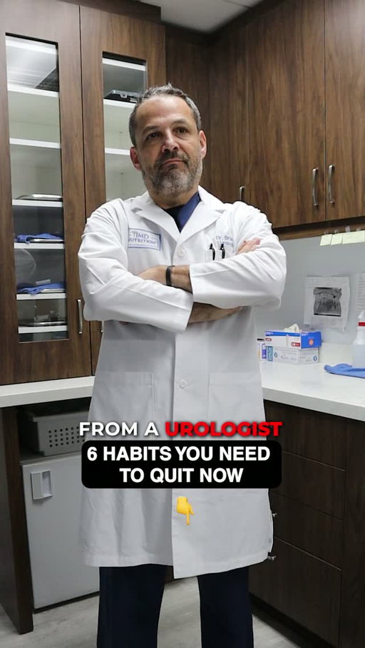 🩺 6 Everyday Habits You Need to Quit for Prostate & Urinary Health!
Are your daily routines putting unnecessary stress on your bladder and prostate? A board-certified urologist highlights the 6 habits you need to drop now to protect your urinary system, maintain healthy flow, and support long-term prostate vitality ⚡️

1. Holding Your Urine for Long Hours 🚽 Repeatedly ignoring the urge to go stretches the bladder wall and can weaken the muscles needed for complete emptying.

2. Chronic Low Water Intake 💧 Concentrated urine acts as a direct irritant to the bladder lining and significantly increases the risk of kidney stones.

3. Overconsuming Artificial Sweeteners 🥤Certain synthetic sugar substitutes irritate the bladder, leading to unwanted urgency and frequent bathroom trips.

4. Ignoring Changes in Urination Stream ⚠️ Dismissing a weak stream or frequent nighttime wakes as "just aging" delays essential prostate care.

5. Extended Sedentary Time 🪑 Sitting for long, uninterrupted periods creates pelvic congestion and reduces healthy circulation to urologic tissues.

6. Skipping Targeted Urological Nutrition 🎃 Missing out on key nutrients like saw palmetto, zinc, and beta-sitosterol that actively support normal prostate size and urinary health.

🛡️ Take Control of Your Urological Health Today!
Dropping harmful habits is crucial: give your body physician-formulated daily support for effortless flow and complete prostate confidence.

🔗 Click 1md.org to shop 1MD Nutrition! 🔗

#ProstateHealth #Urology #1MDNutrition #MenHealth #UrinaryHealth