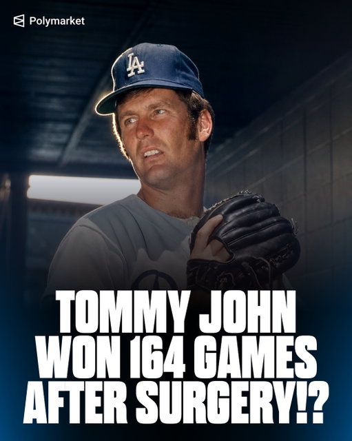 Tommy John’s name became shorthand for an injury report, which is kinda crazy when the actual pitcher won 288 games across 26 seasons.

The procedure changed baseball. But the guy behind it was a hell of a pitcher first.

RIP, Tommy.
