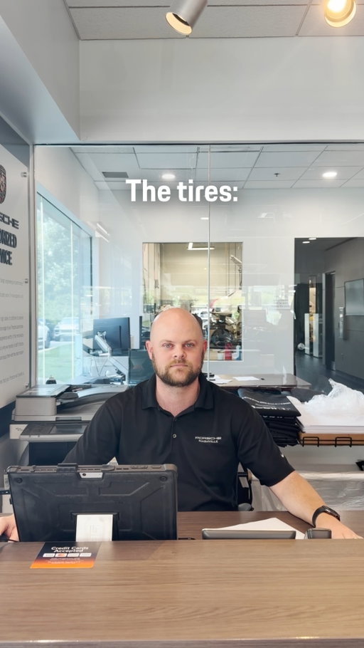 Your tires shouldn’t be the last thing on your mind. 👀

Regular inspections and maintenance help catch wear before it becomes a bigger issue, keeping your Porsche ready for every drive.

Schedule your next service visit with Porsche Nashville.