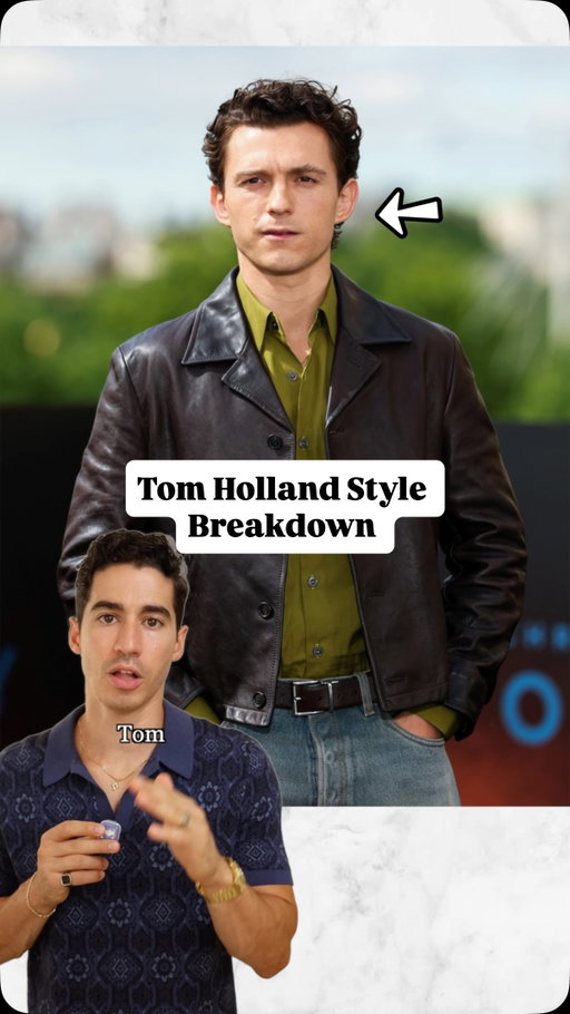 Tom Holland is 5’7 (same as me) and he’s out-dressing guys with a foot on him. 4 style tips for short guys 👇