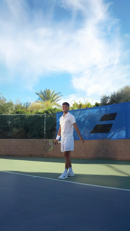HE’S BACK 🔥

@carlitosalcarazz 

#BabolatFamily
