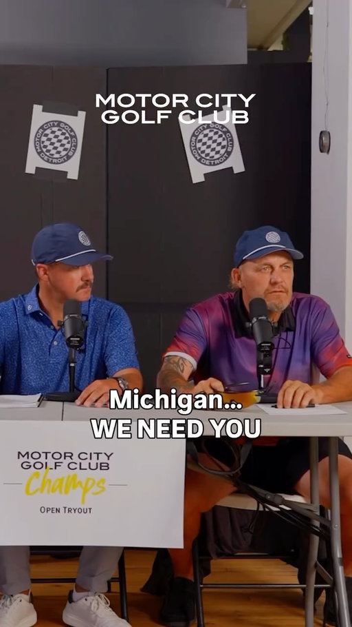 It’s official… Michigan, natives of the 313, WE NEED YOU! The first run at our Champs tryouts was wildly unsuccessful. Just see for yourself. So let it be known. September 12th, we want you to meet us at @cardinal_saintjohns to compete other local golfers who believe they have what it takes to defend Motor City Golf Club as the first ever MCGC Champs. Winners will have the chance to defend their title over and over again, so if you can’t make this one you’ll absolutely have another chance to challenge the champs. However there will only be one first… who will it be? Link in bio for more details and to sign up to compete! We cannot wait to see you at our first Motor City Golf Club event 🏁⛳️
