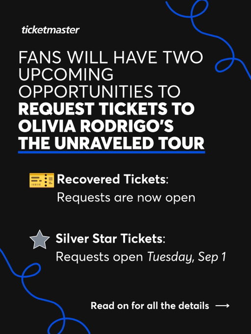 An update on ticket releases for The Unraveled Tour.

If you have any questions, drop them below and we’ll be sure Fan Support reaches out to you.

Share this with your group chat so you're ready!

Swipe for more info. ➡️