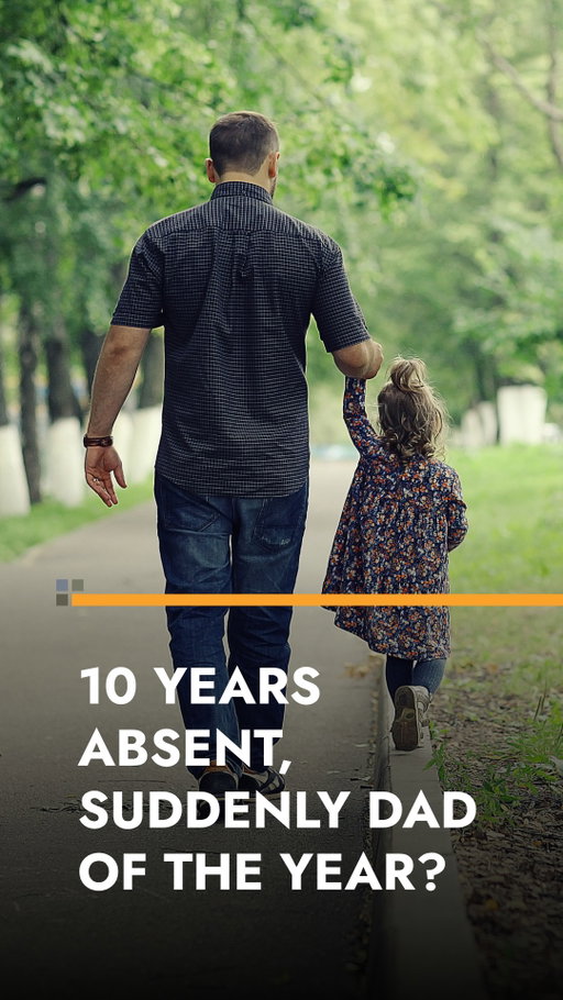 He never took the kids to school for 10 years… and suddenly he’s Dad of the Year? 

Sometimes, a sudden change in parenting isn’t random, it may be strategic.

Have you ever seen this happen?