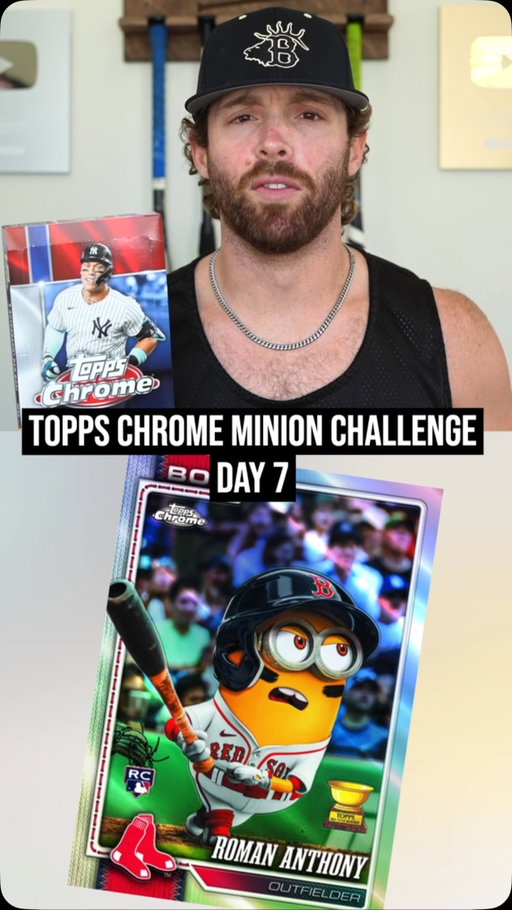 Minion Challenge Day 7

#baseballcards #mlb #topps #baseball #toppschrome