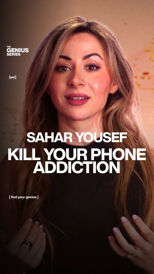 Sahar Yousef breaks down the 2017 study proving your phone makes you measurably dumber just by sitting on the table, the exact settings that win back hours a week, and why the type of connection you reach for decides whether you feel full or empty.

A few minutes that hand you back real time and a clearer head.

Comment “GENIUS” and we’ll send the entire Genius Series catalog straight to your DMs.