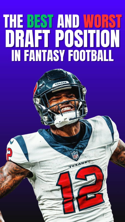 Best and Worst Draft Spots In Fantasy Football #nfl #fantasyfootball #fantasydraft