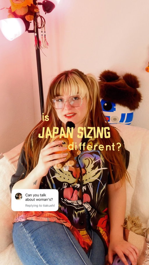 how is Japan sizing different from us sizing? I’ll be posting plus size stores here soon :)

#plussize #japantraveltips #japantips #japantrip #japanfashion