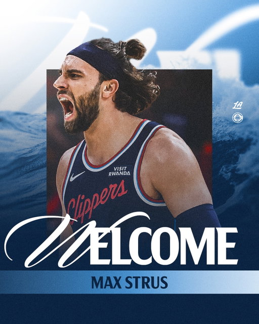 Welcome to #ClipperNation, Max Strus ❤️💙