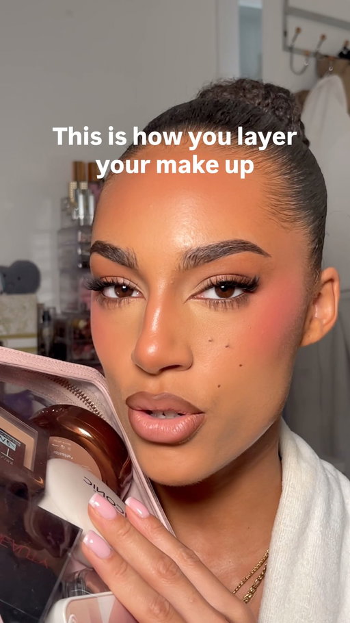 Save this for your next glam 💕

Product & shades:
@fynecosmetics brow sculpt 
@maybelline gripping primer
@danessamyricksbeauty blurring balm shade 6
@kyliecosmetics skin tint shade 6.5WN
@lysbeautyofficial cream bronzer shade courage 
@danessamyricksbeauty yummy skin blush shade rose n brunch
@caiacosmetics wake me up cream shade medium to deep
@danessamyricksbeauty yummy concealer shade 10 & 7
@caiacosmetics luminous setting mist 
@danessamyricksbeauty liquid blurring balm
@maybelline fit me pressed powder shade 220
@hudabeauty easy bake loose powder shade banana bread
@iconic.london powder bronzer shade sun soaked
@hudabeauty blush palette shade baby pink
@benefitcosmeticsuk brow pencil shade 5
@halfmagicbeauty velvet slick liner shade scene snatcher 
@kyliecosmetics kylash mascara shade black 
@jordanaticia lip liner shade mahogany muse & lipstick in soft launch
@nablacosmetics freckle marker pen 
@hnbcosmetics soft matte setting spray