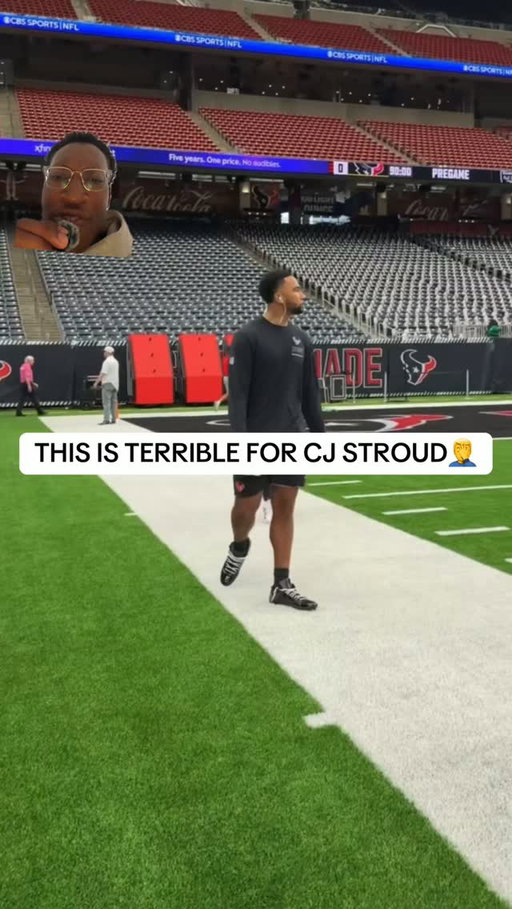 CJ Stroud with some WOATA #cjstroud #woata #goata #houstontexans #nicocollins