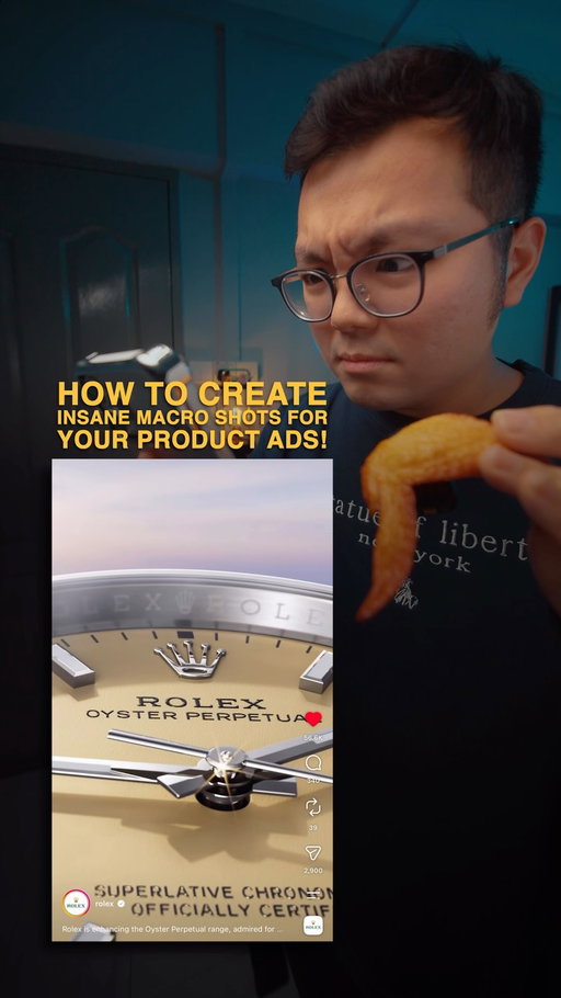 This is How To Create Insane Macro Shots For Any Product!
And you can literally do this on your phone! ⌚

Comment the word “AD” 🎬 and I’ll send you the full guide with all the prompts and shot styles.

1️⃣ Take as many photos of your product as possible.
Cover every angle in bright lighting so you don’t leave out any important details.

2️⃣ Head to Higgsfield.ai → Create → Images → Nano Banana Pro.
Upload all of your product images.

3️⃣ Choose an angle or shot style from my guide and paste in the prompt.
Or just get creative and describe exactly what you want.

4️⃣ Hit generate and voila!
You get these incredibly detailed, high resolution product shots.

5️⃣ From here, you can stop and use these images for your brand, social media, or entire campaigns.

Or you can take it further and animate them.

6️⃣ For my watch, I wanted a super close macro sweeping animation.
Open Seedance 2.0, upload your generated image and describe the camera movement you want.

7️⃣ Hit generate and boom!
You now have a high quality animated product ad ready for social media.

The best part is how accurately it maintains all the tiny product details.
Every bend, curve, text and reflection. It’s actually kinda mindblowing.

8️⃣ And if you’re really lazy like me, go to Create → Videos → Marketing Studio and simply choose a template you like.

Comment “AD” and I’ll send you everything you need to know!

Like and follow for more!

#Higgsfieldpartner #HiggsfieldCreator #Editing #Videography
