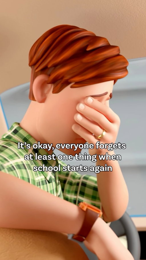 Back to school is chaotic for everyone involved 😅 But @siriusxm has your car ride covered for good vibes along the way 📝 

Tune into the CoComelon and Friends station for all your favorite toddler tunes 💖 #backtoschool #parentlife #parenthumor #siriusxm