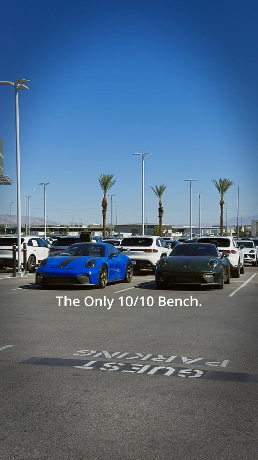 The only 10/10 Bench.

#Porsche #PorscheUSA #PorscheClub #PorscheTrend #Trend #views #Porschelife #Porsche911 #Porscheart #PorschePerformance
