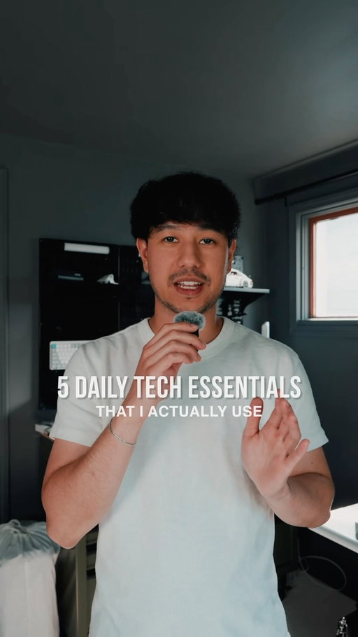 8.21.26 5 Tech Items that I actually use daily 🙌 

#tech #essentials #daily #edc