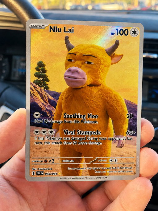 Finally pulled Niu Lai… shaking rn 😭