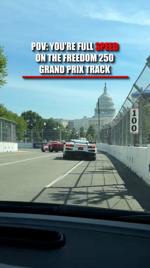 Buckle up for a lap around the nation’s capital.

Ride along the 1.7-mile Freedom 250 Grand Prix track, feeling every turn as you fly down Pennsylvania Avenue and past the Washington Monument, U.S. Capitol and Smithsonian museums.

The first-ever INDYCAR race around the National Mall takes over D.C. Aug. 22-23, with Sunday’s race airing live on FOX.