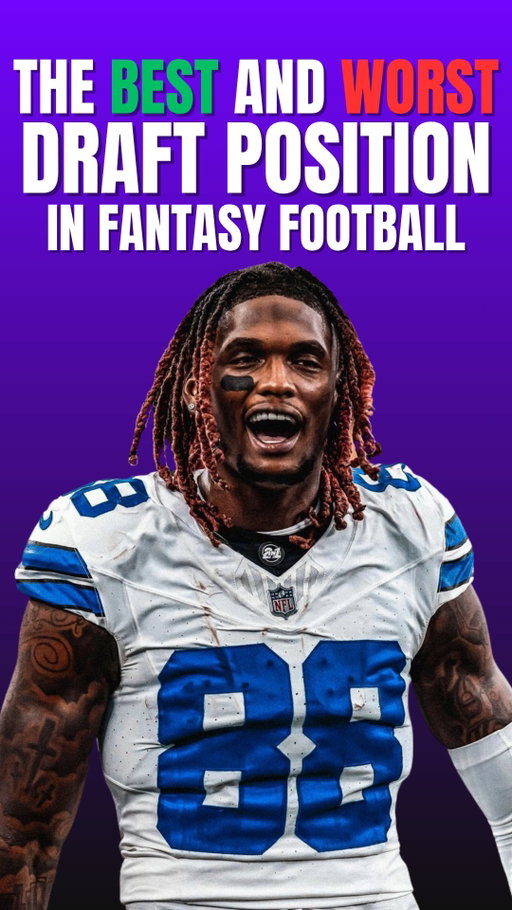 Best Draft Spot and Worst Draft Spots In Fantasy Football #football #nfl #fantasyfootball #fantasydraft