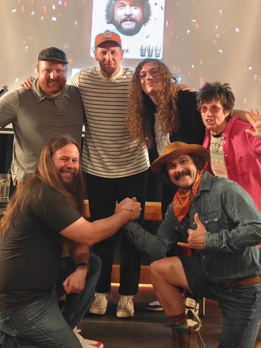 AJ Finney is Denver's Worst person and Worst dressed. What a dip shit. So much fun with good pals at an almost sold out show. DCU staff and crowd was amazing. Thanks to our sponsor and home of the after-party Pairadice! Next show is Sept 17th.