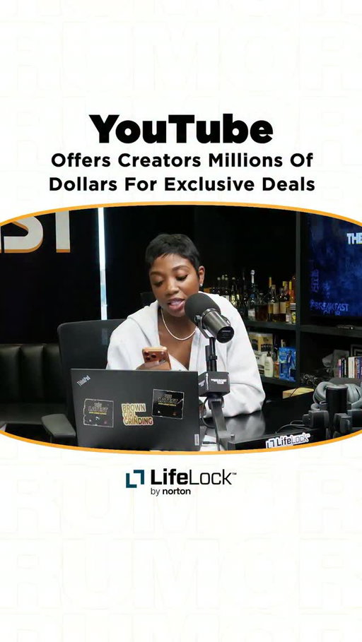 🚨 YouTube is making a major play for creators 👀! The platform is reportedly offering millions for exclusive content and brand deals and The Breakfast Club weighs in! 🎥💰 @lorenlorosa has the latest!
🔒 Sponsored by #LifeLock