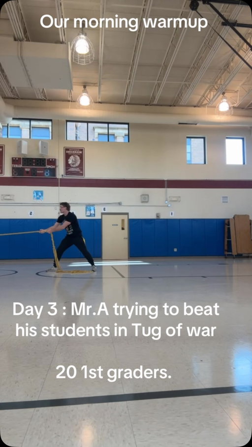 This is our warm up for now on 😂

Should we get some special guests to help me beat 2nd grade??? 
Tag em below !!!

#teacherlife #teachergram #teacher #teacherstyle #teachers