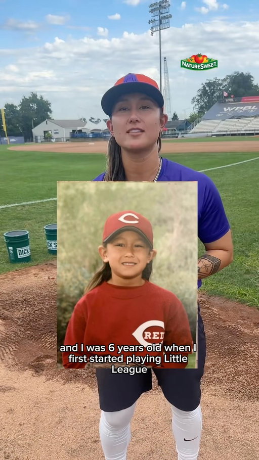 Get to know my teammates who played in Little League while we snack on @nstomatoes the Official Snacking Vegetable of Little League 🍅⚾️

#BeYou. #littleleague #naturesweet