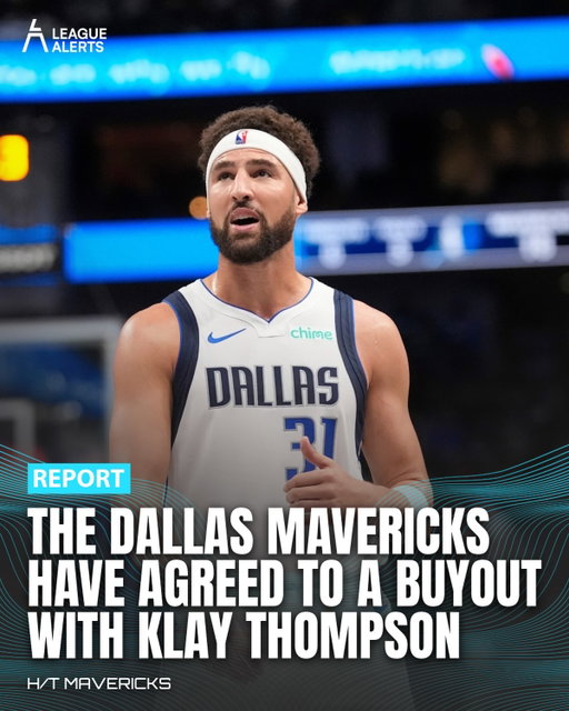 Klay Thompson’s run in Dallas is over after the two sides finalized a buyout on the last year of his deal. He becomes a free agent once he clears waivers, with the Lakers, Heat and Warriors all linked to him this summer.
