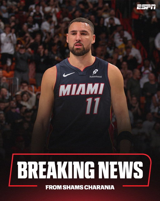 BREAKING: Klay Thompson is expected to sign with the Miami Heat after he clears waivers upon a contract buyout with the Dallas Mavericks, sources tell ESPN.

Thompson plans to sign a two-year, nearly $13 million deal with the Heat, with a player option in the second season, sources said.

Thompson and the Mavericks navigated a buyout from his $17.5 million expiring salary after the four-time NBA champion made it clear to Dallas that he wanted to play for a contender. The Heat made one of the NBA's all-time greatest shooters their top free agent priority this summer to surround Giannis Antetokounmpo and Bam Adebayo and waited nearly two months on his release.