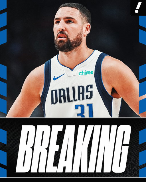 BREAKING: Klay Thompson is expected to sign with the Miami Heat after he clears waivers upon a contract buyout with the Dallas Mavericks, per @shams.