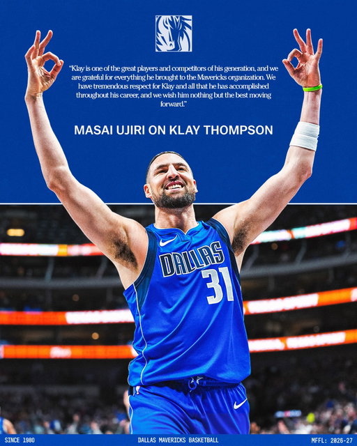 Thank you, Klay Thompson 🫡

#MFFL