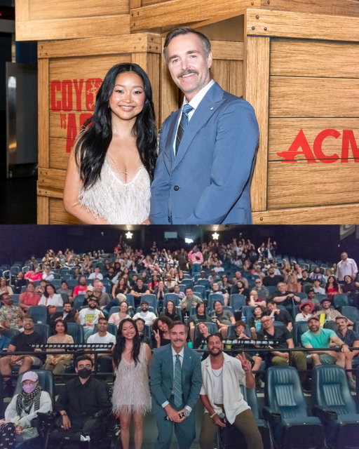 ACME was 🚫NOT🚫 invited to the special screening of COYOTE VS. ACME in Toronto yesterday evening!

But stars Will Forte and Lana Condor came by to hang with the audience and take part in a Q&A, hosted by Devo Brown😌

Don't miss COYOTE VS. ACME in theatres August 28!

📸: @haroldfengphotography 

#CoyoteVsAcme