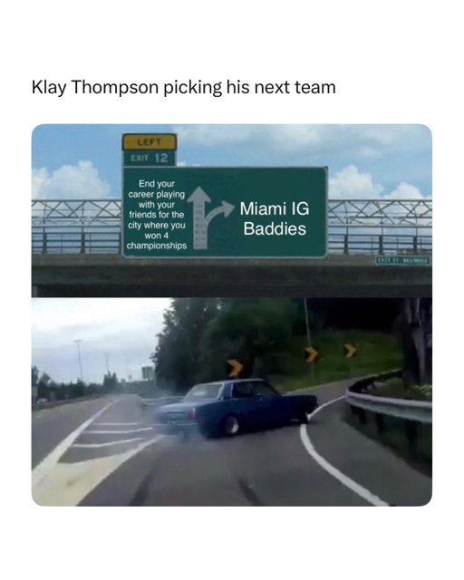 Klay Thompson is joining the Dangerous Miami Heat squad in hopes of winning the Finals this szn 🚨🔥

What are your thoughts on this signing? 

Klay Thompson joining the Miami Heat is a huge win for a team that needed more shooting around Giannis Antetokounmpo and Bam Adebayo. Thompson reached a buyout with the Mavericks and is expected to sign with Miami once he clears waivers. Even at 36, he can still be dangerous from deep and gives Miami a player defenses simply cannot ignore. 

The fit makes a lot of sense. Giannis constantly collapses defenses when he attacks the paint, while Bam creates opportunities with screens, handoffs and passing. Now imagine Klay moving around the perimeter waiting for those kick-outs. He reportedly shot around 39% from three last season on heavy volume, so Miami doesn’t need him to be prime Klay. They just need him to punish teams for helping inside. 

What makes it even crazier is the championship experience Miami is stacking. Klay already has four rings, Giannis has a championship, and Andrew Wiggins won the 2022 title alongside Klay in Golden State. Thompson isn’t the superstar he used to be, but as a veteran shooter on a contender, this could be one of the best situations possible for him. Miami is clearly building this roster to compete for a championship right now. 

Follow US @sportsculture to stay tapped in if you love sports