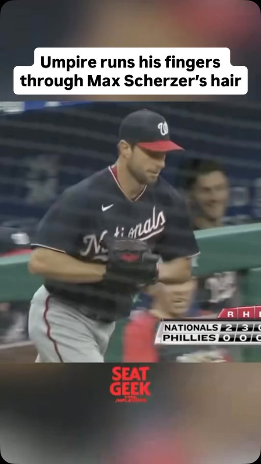 Most disgusting part of the job 

#breakdown #baseball #maxscherzer #sports #umpire